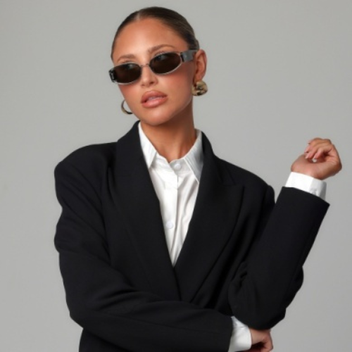 Otra Eyewear - Polly - Silver Black/Green