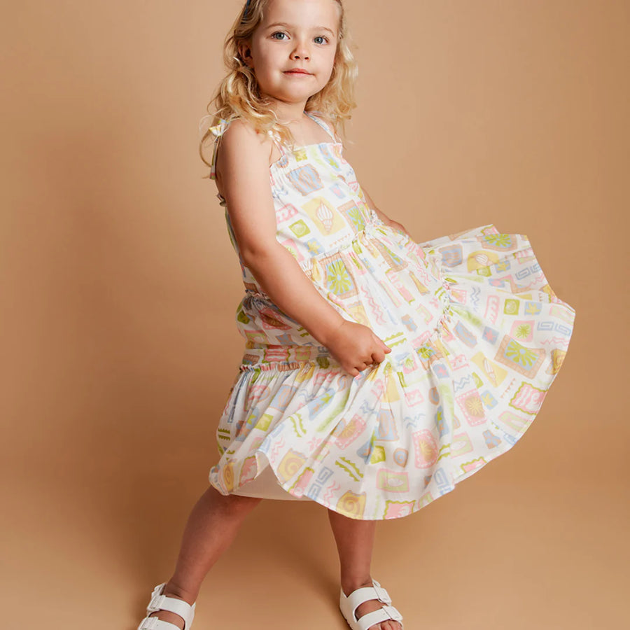 Animal Crackers - Matisse Tiered Mini Dress