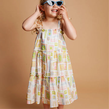 Animal Crackers - Matisse Tiered Mini Dress