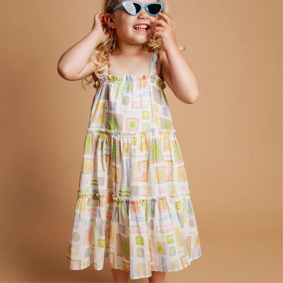 Animal Crackers - Matisse Tiered Mini Dress