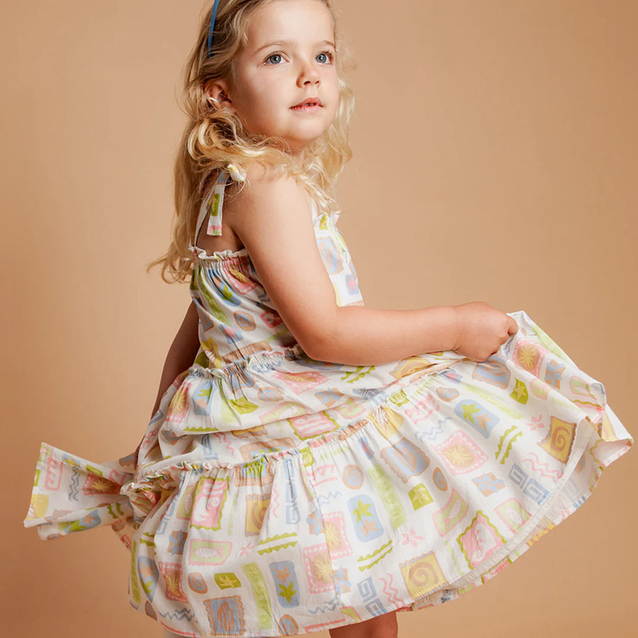 Animal Crackers - Matisse Tiered Mini Dress