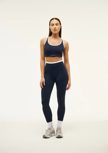 P.E Nation - Vita FL Legging - Black Iris/ Optic White Blud