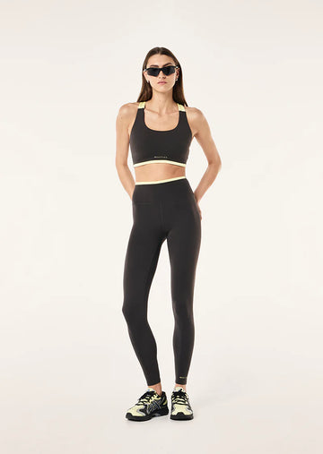 P.E Nation - Vita Full Length Legging - Smokestone/Lemonade