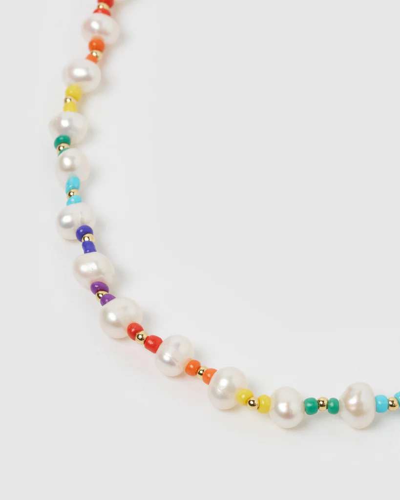 Miz Casa & Co - Vivian Choker Pearl - Multi