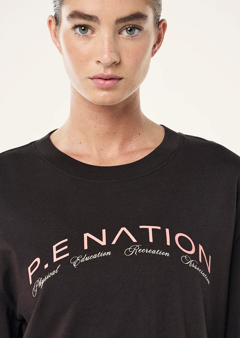 P.E Nation - Volume Long Sleeve Tee - Licorice
