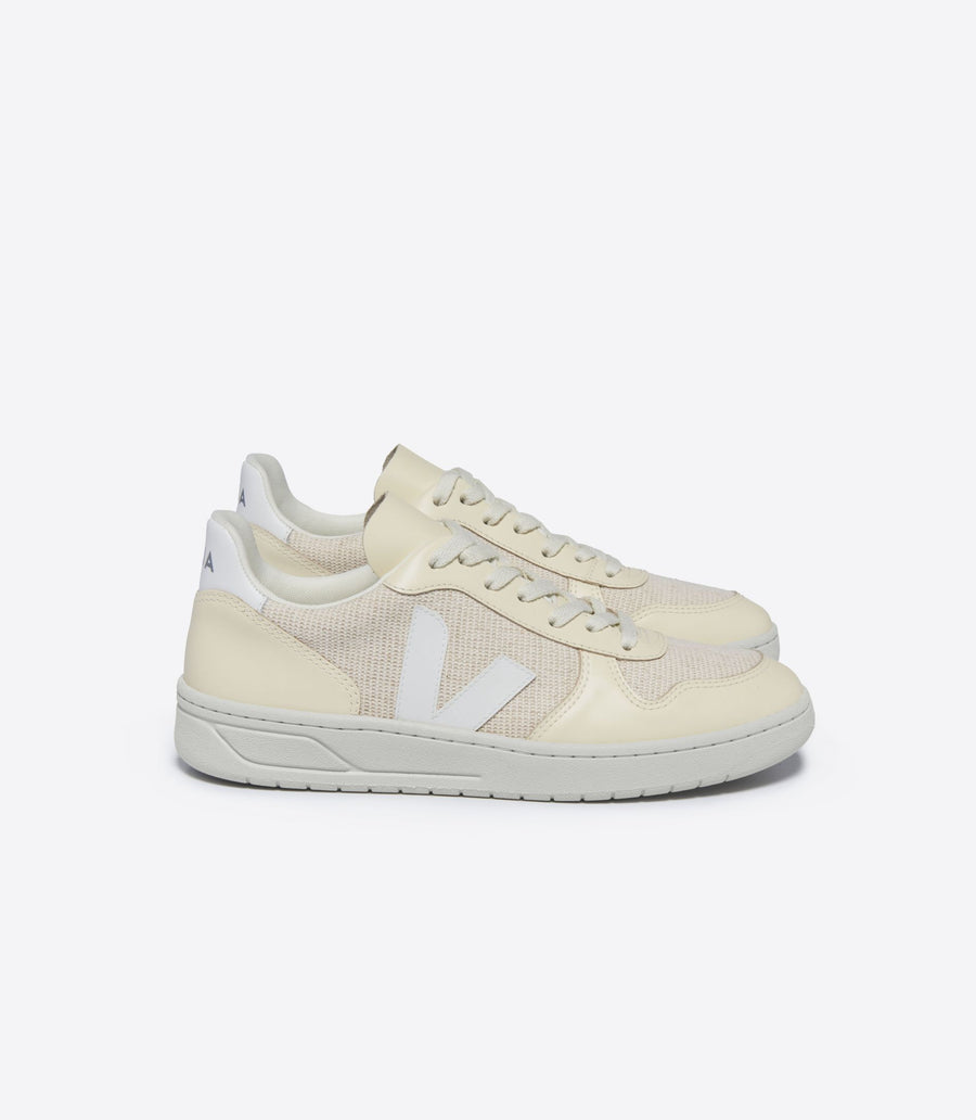 Veja - V-10 J-MESH JUTE - WHITE MULTICO