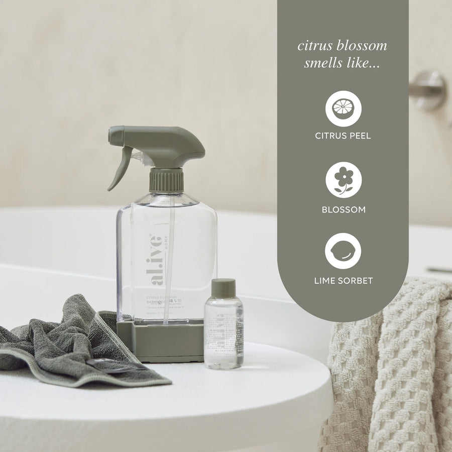 Al.ive Body - Bathroom Cleaning Kit - CITRUS BLOSSOM