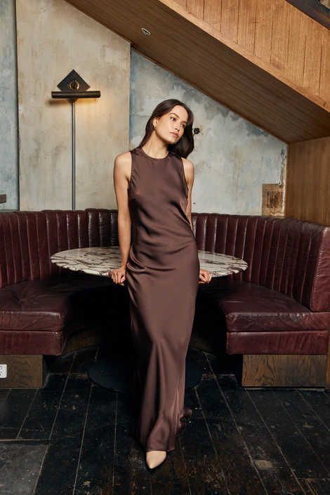 Walnut - Stockholm Dress - Chocolate