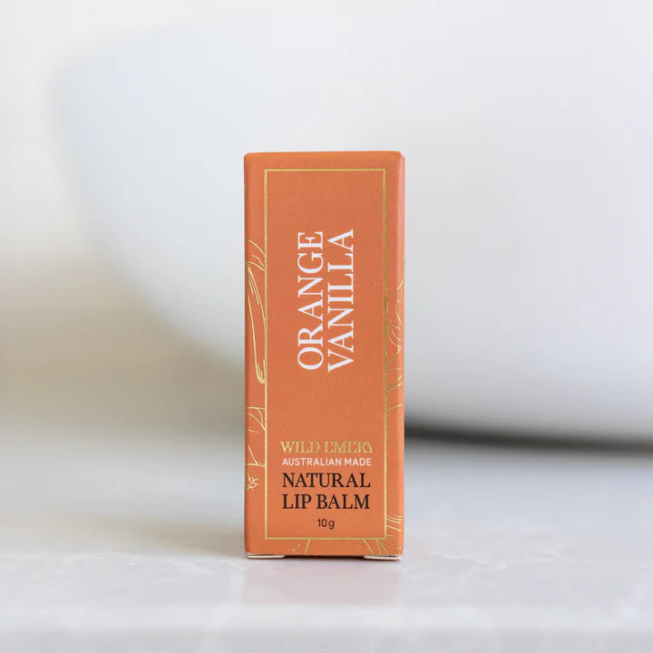 Wild Emery - Natural Lip Balm - Orange Vanilla
