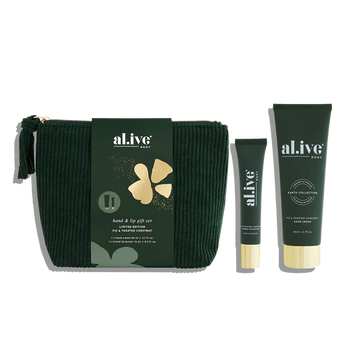 Al.ive Body - Hand & Lip Gift Set - Fig & Toasted Chestnut