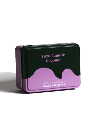 Grace & James - YUZU, LIME & COCONUT - AROMATIC BAR SOAP 110G