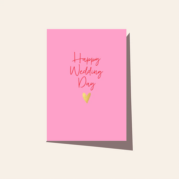 Elm Paper - Wedding Day Heart Bright - Card