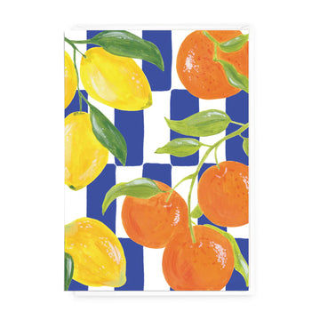 Honest Paper - 'Citrus' Blank Note Card