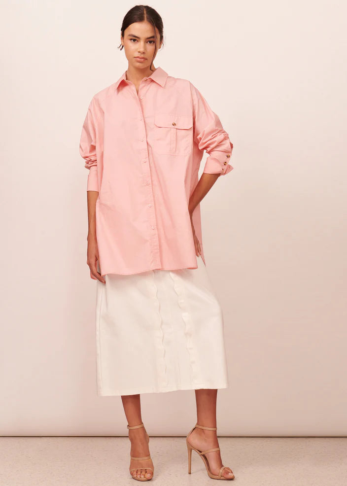 Apartment Clothing -  Brigitte Raglan Shirt - Pink