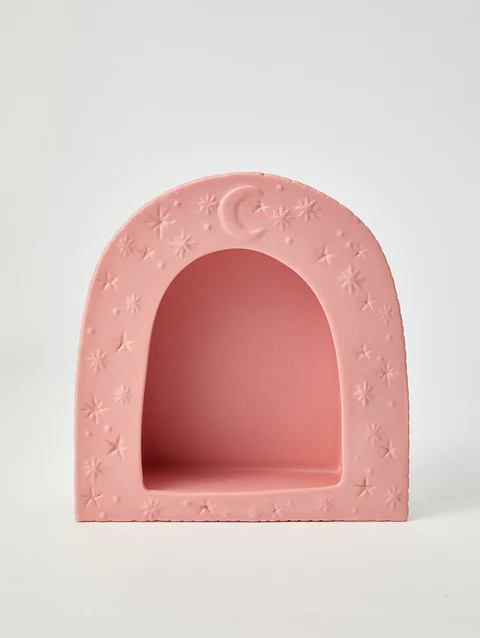 Jones & Co - Luna Pink Wall Shelf