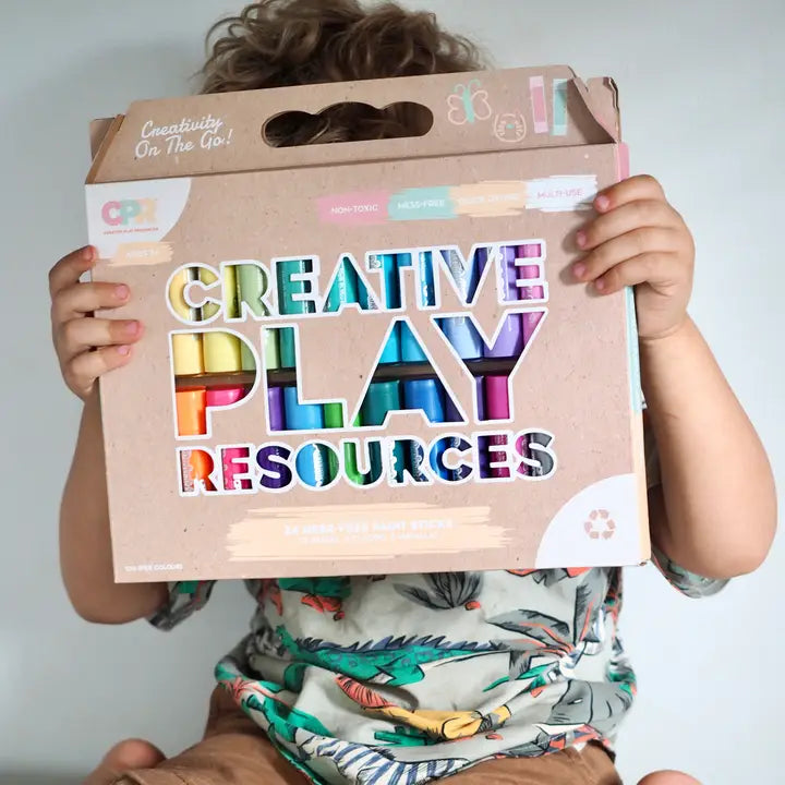 Creative Play Resources - Paint Sticks - 24 Pack Assorted