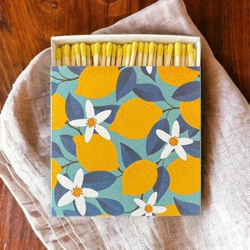The Chelsea Matchbox Co - Lovely Lemons Matchbox