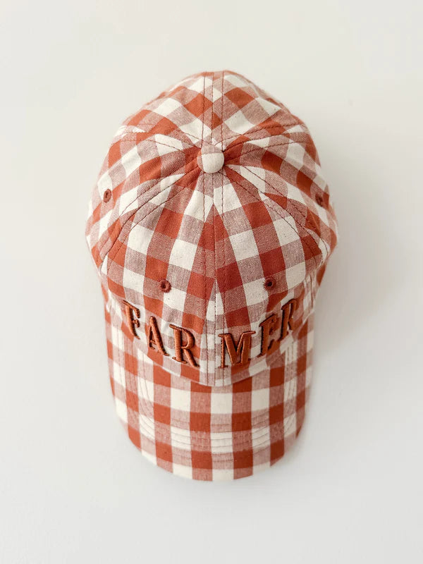 Whitney Spicer - Farmer - Clay Check Cap