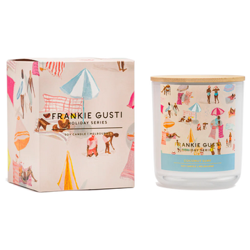 Frankie Gusti - HOLIDAY SERIES CANDLE COCONUT SURF JANEY FORBES