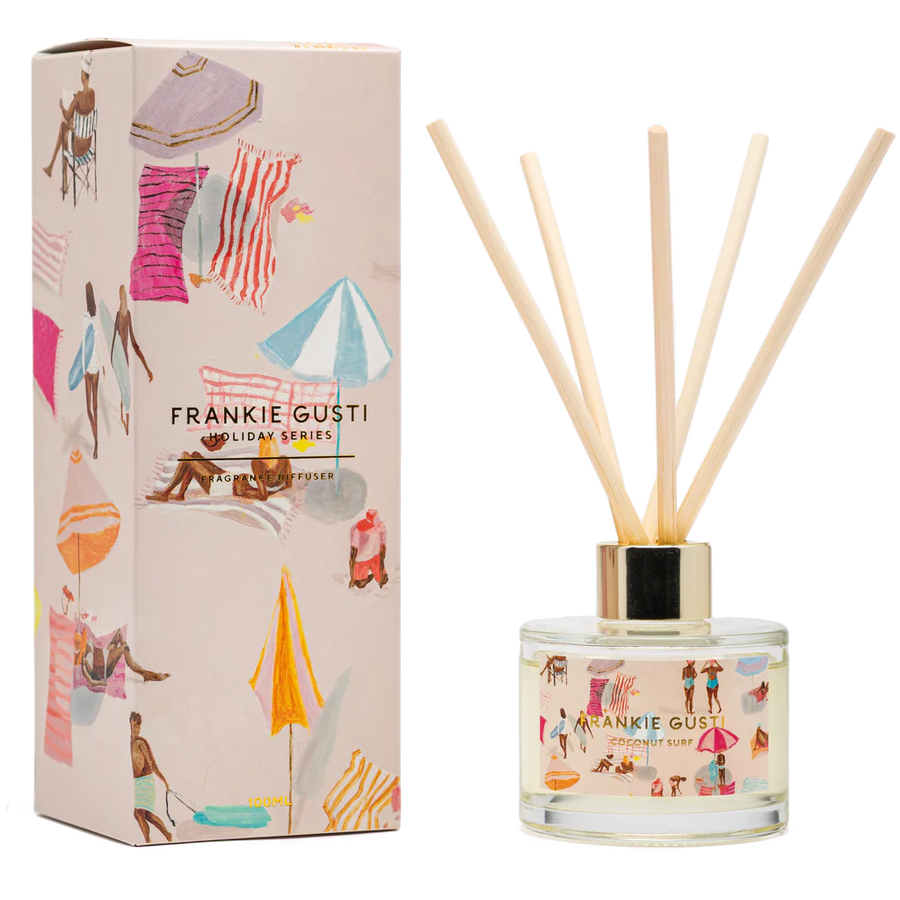 Frankie Gusti - HOLIDAY SERIES DIFFUSER COCONUT SURF JANEY FORBES