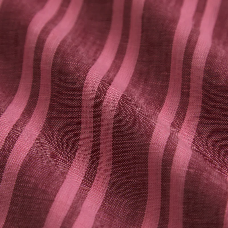 Sage & Clare - Nadine Linen Fitted Sheet - Mahogany - Queen