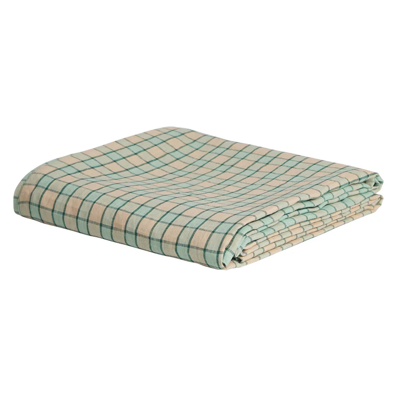 Sage & Clare - Marquis Linen Flat Sheet - Jade - Queen