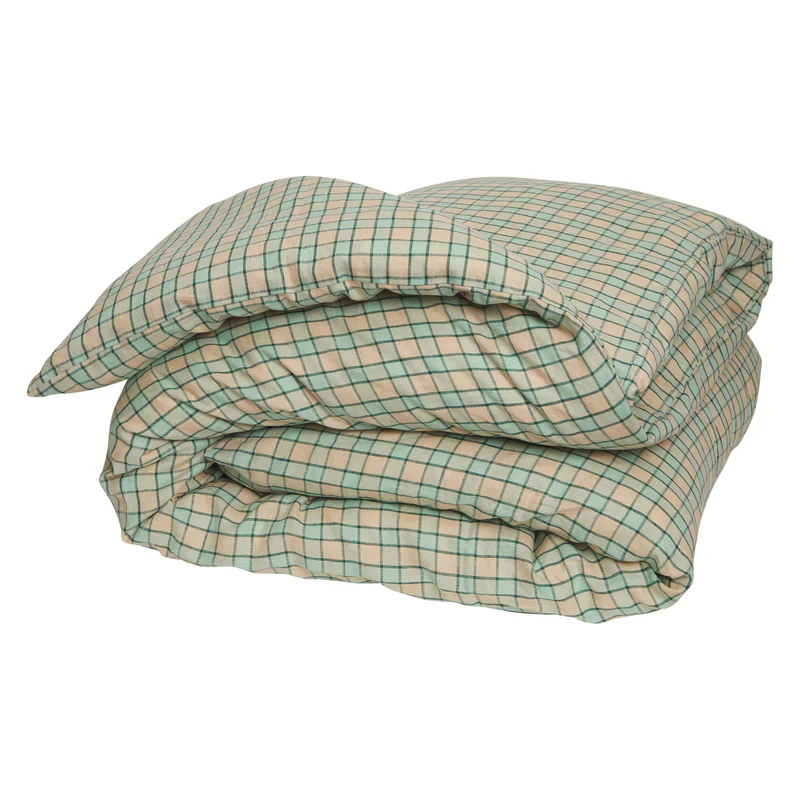 Sage & Clare - Marquis Linen Quilt Cover - Jade - King