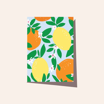 Elm Paper - Amalfi Citrus Card