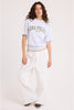 Ena Pelly - Sophia Relaxed Tee - Notice -  White Marle