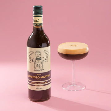 Mr Consistent - LOCAL PICK UP ONLY  - ESPRESSO MARTINI COCKTAIL MIXER - 10 SERVES