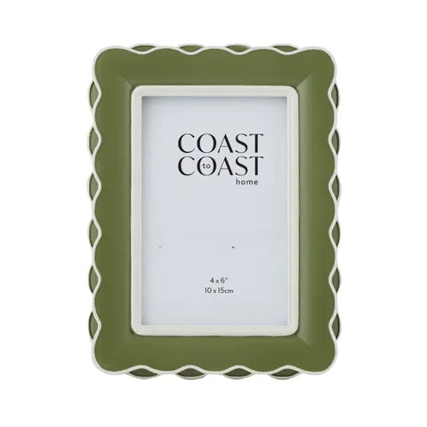 Coast To Coast Home - Payton Resin 4x6 Frame - Olive