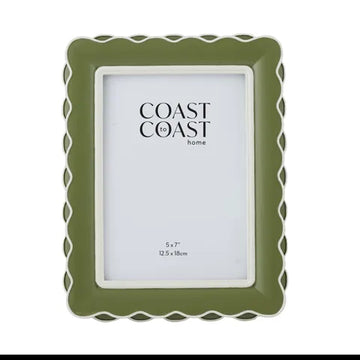 Coast To Coast Home - Payton Resin 5x7 Frame - Olive