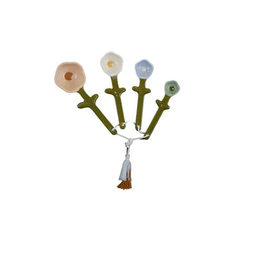 Coast to Coast - Lulu - Set of 4 - Ceramic Measuring Spoons