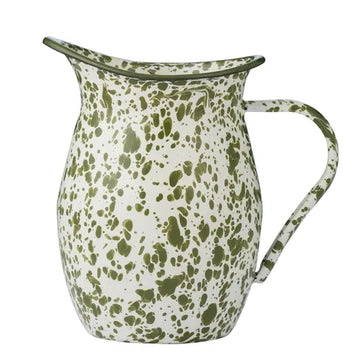 Coast To Coast - Scout Enamel Pitcher - 13x19cm - Olive