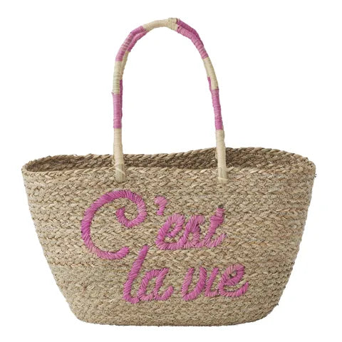 Coast To Coast Home - La Vie Seagrass Tote Bag - 43x15x55cm