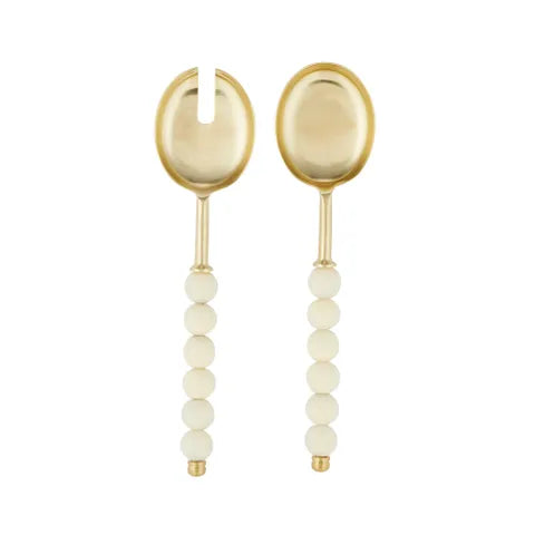 Coast to Coast - Amalia - Resin Servers 26cm Ivory