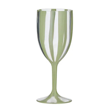 Coast To Coast Home - Cabana Acrylic Wine Glass 8x20cm - Mint