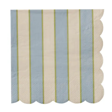 Coast To Coast Home - Carnival 20pk - 33cm Napkin - Blue/Ivory