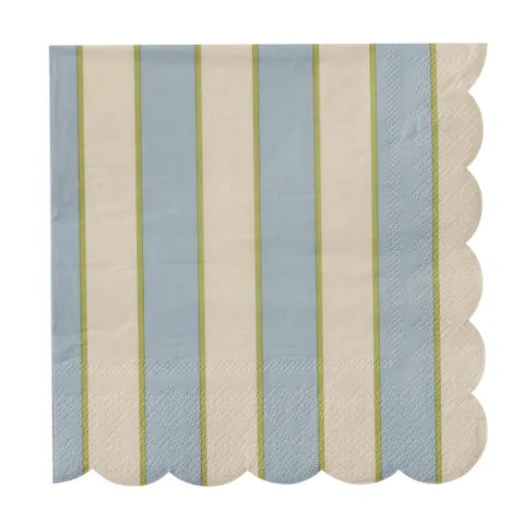 Coast To Coast Home - Carnival 20pk - 33cm Napkin - Blue/Ivory