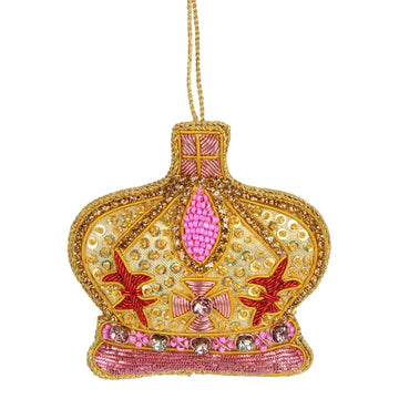 Florabelle - CORONATION CROWN HANGING TREE DECORATION