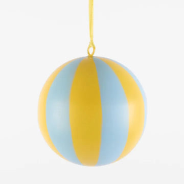 Florabelle - La Dolce Vita Striped Iron Bauble Small - Yellow
