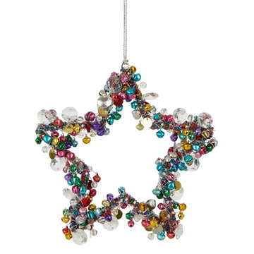 Florabelle - KALEEN HANGING STAR DECORATION MULTICOLOUR
