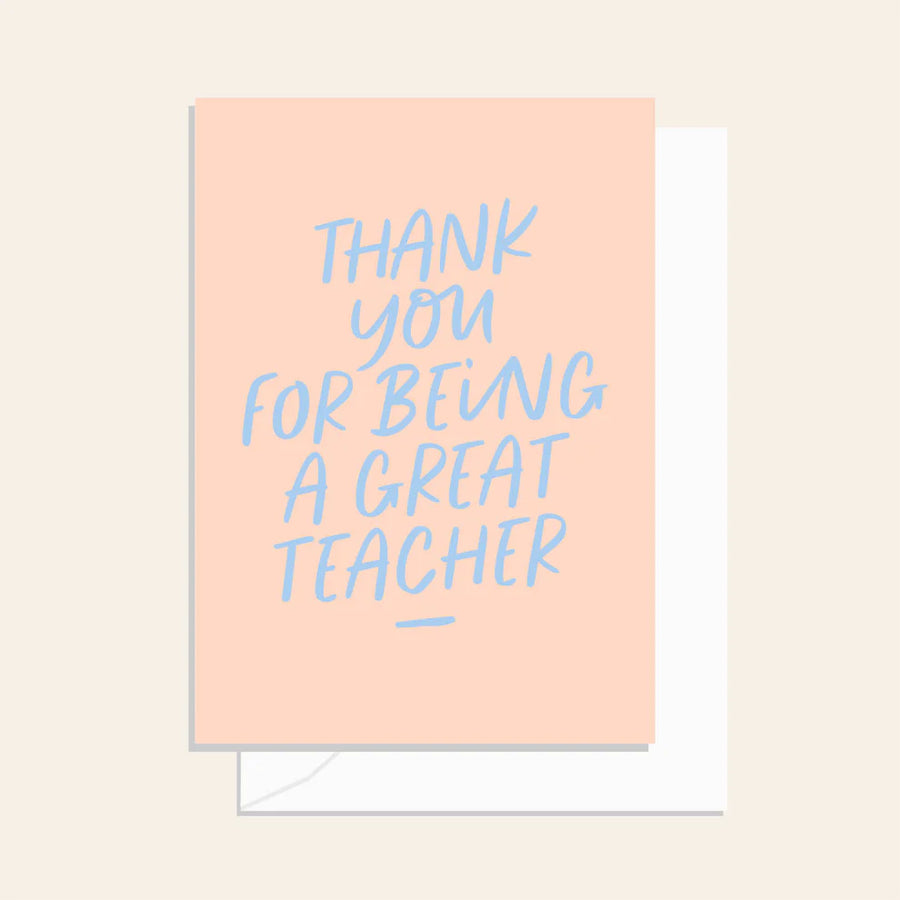 Elm Paper - Thank You Teacher