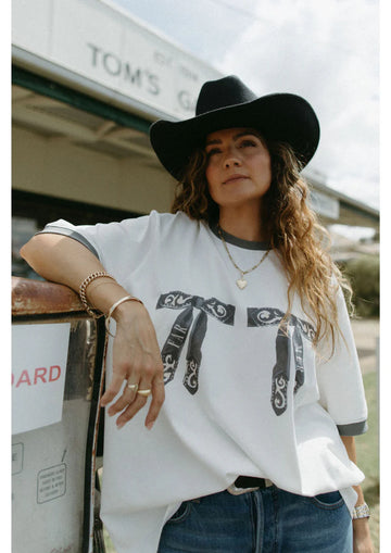 Whitney Spicer Art - Western Bow Tee