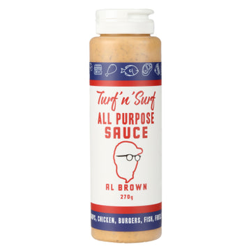 Al Brown - Turf & Surf All Purpose Sauce 270g