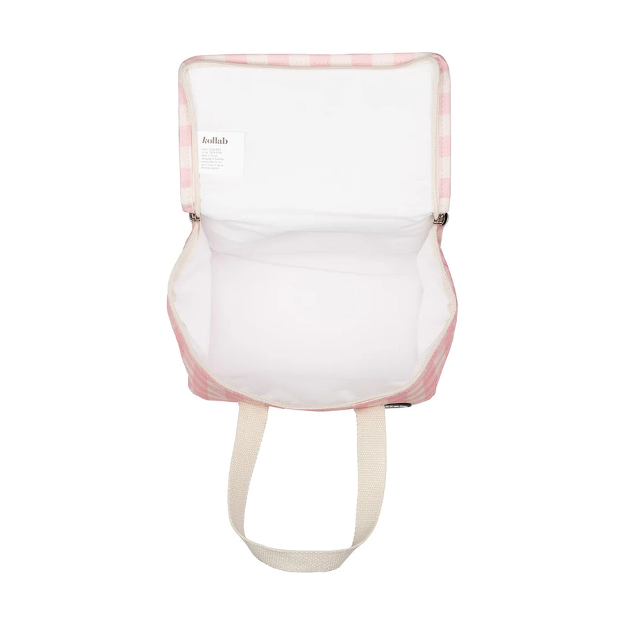 Kollab - Holiday Lunch Box - Candy Pink Check