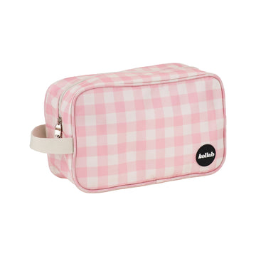 Kollab - Travel Bag - Candy Pink Check