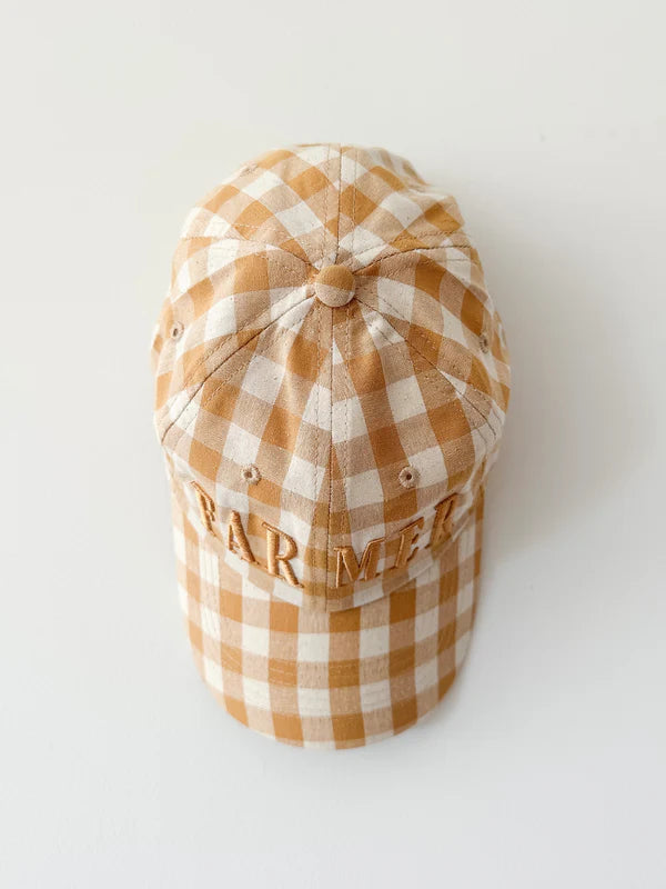 Whitney Spicer - Farmer - Honey Check Cap