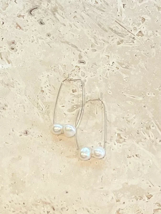 Pop Design - Fresh Water Pearl Earrings - Savannah