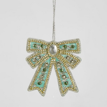 Florabelle - Tiffany Blue Bow Hanging Tree Decoration